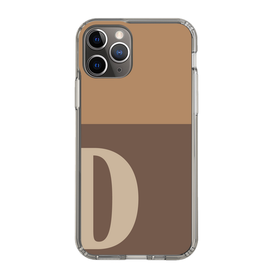 Slim Protection Case［ Original - initial two tone - D brown ］