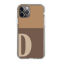 Slim Protection Case［ Original - initial two tone - D brown ］
