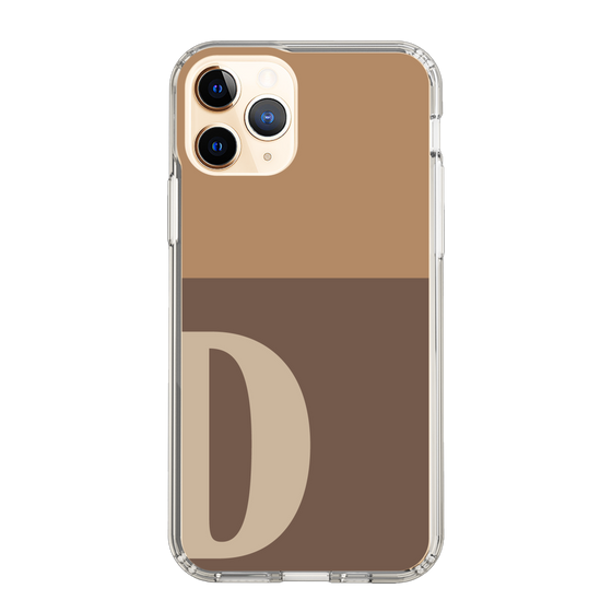 Slim Protection Case［ Original - initial two tone - D brown ］