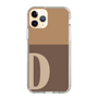 Slim Protection Case［ Original - initial two tone - D brown ］