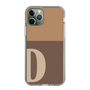 Slim Protection Case［ Original - initial two tone - D brown ］