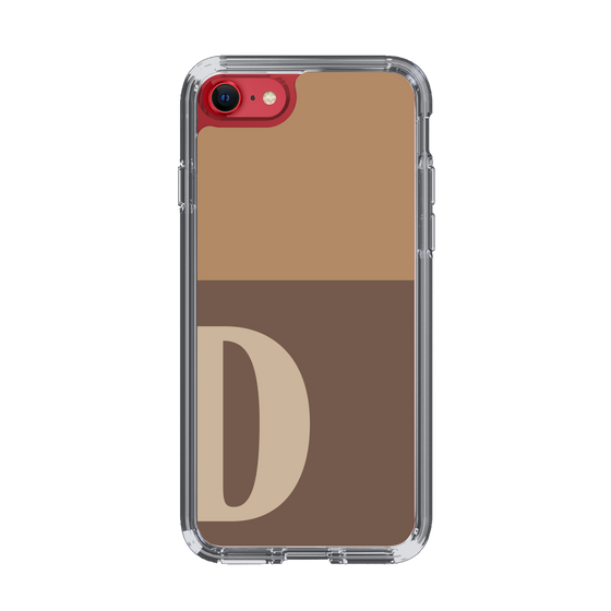 Slim Protection Case［ Original - initial two tone - D brown ］