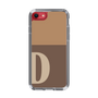Slim Protection Case［ Original - initial two tone - D brown ］