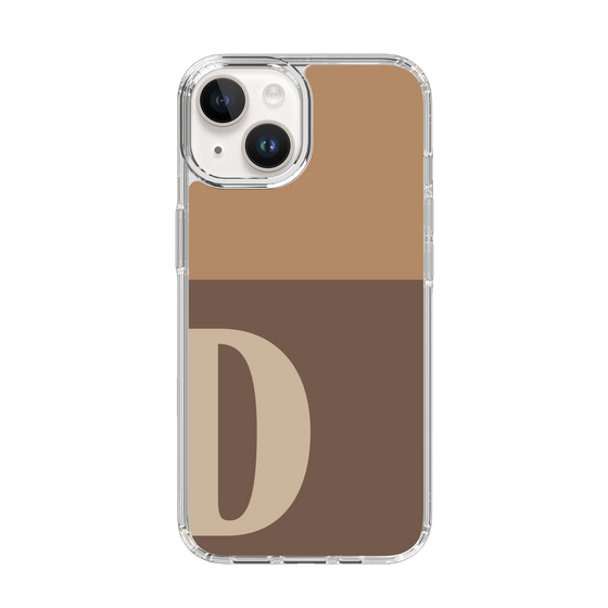 Slim Protection Case［ Original - initial two tone - D brown ］
