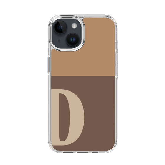 Slim Protection Case［ Original - initial two tone - D brown ］