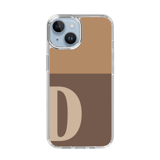 Slim Protection Case［ Original - initial two tone - D brown ］