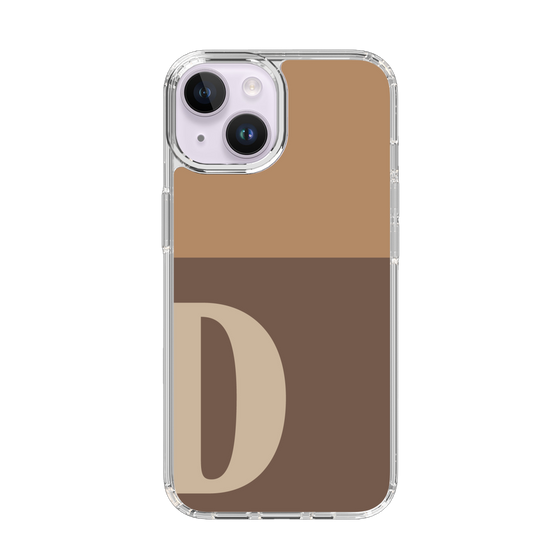 Slim Protection Case［ Original - initial two tone - D brown ］