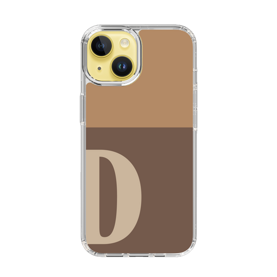 Slim Protection Case［ Original - initial two tone - D brown ］