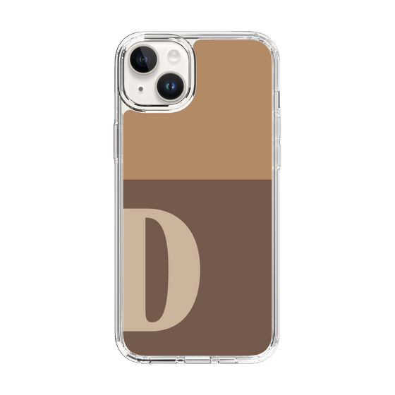 Slim Protection Case［ Original - initial two tone - D brown ］