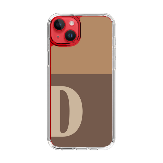 Slim Protection Case［ Original - initial two tone - D brown ］