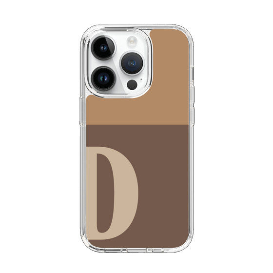 Slim Protection Case［ Original - initial two tone - D brown ］