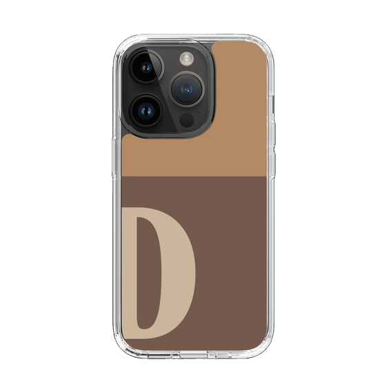 Slim Protection Case［ Original - initial two tone - D brown ］