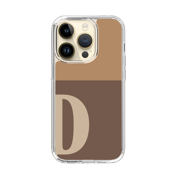 Slim Protection Case［ Original - initial two tone - D brown ］