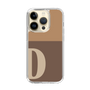 Slim Protection Case［ Original - initial two tone - D brown ］