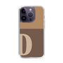 Slim Protection Case［ Original - initial two tone - D brown ］