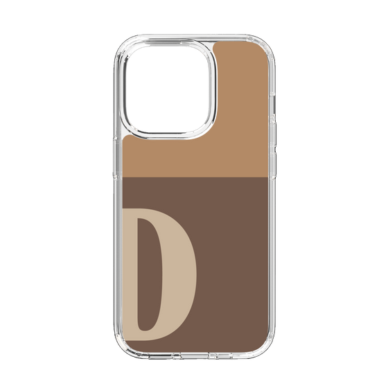 Slim Protection Case［ Original - initial two tone - D brown ］