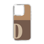 Slim Protection Case［ Original - initial two tone - D brown ］