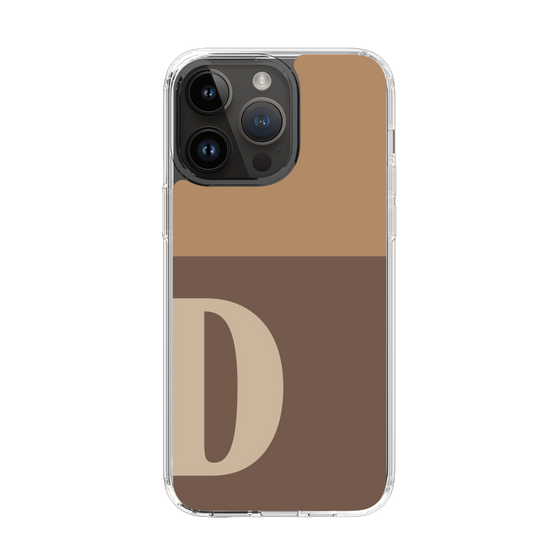 Slim Protection Case［ Original - initial two tone - D brown ］