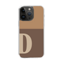 Slim Protection Case［ Original - initial two tone - D brown ］