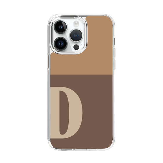 Slim Protection Case［ Original - initial two tone - D brown ］