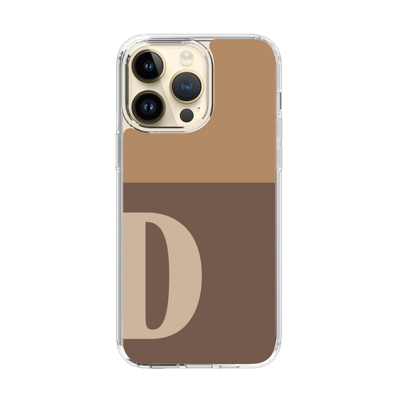Slim Protection Case［ Original - initial two tone - D brown ］