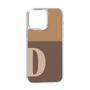 Slim Protection Case［ Original - initial two tone - D brown ］