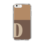 Slim Protection Case［ Original - initial two tone - D brown ］