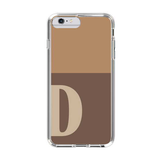 Slim Protection Case［ Original - initial two tone - D brown ］