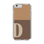 Slim Protection Case［ Original - initial two tone - D brown ］