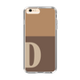 Slim Protection Case［ Original - initial two tone - D brown ］