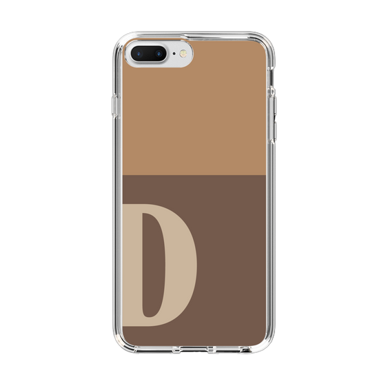 Slim Protection Case［ Original - initial two tone - D brown ］