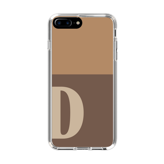 Slim Protection Case［ Original - initial two tone - D brown ］