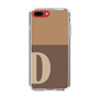 Slim Protection Case［ Original - initial two tone - D brown ］