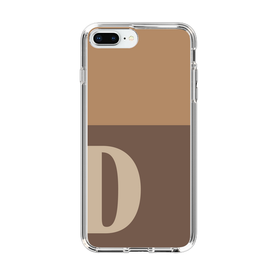 Slim Protection Case［ Original - initial two tone - D brown ］