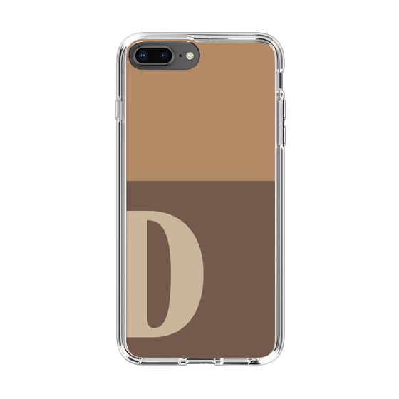 Slim Protection Case［ Original - initial two tone - D brown ］