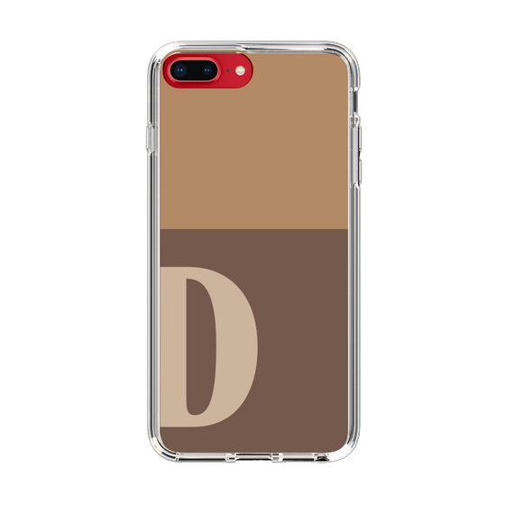 Slim Protection Case［ Original - initial two tone - D brown ］