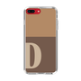 Slim Protection Case［ Original - initial two tone - D brown ］