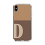 Slim Protection Case［ Original - initial two tone - D brown ］