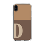 Slim Protection Case［ Original - initial two tone - D brown ］