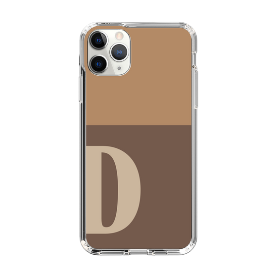 Slim Protection Case［ Original - initial two tone - D brown ］