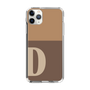 Slim Protection Case［ Original - initial two tone - D brown ］