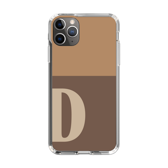 Slim Protection Case［ Original - initial two tone - D brown ］