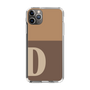 Slim Protection Case［ Original - initial two tone - D brown ］