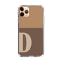 Slim Protection Case［ Original - initial two tone - D brown ］