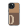 Slim Protection Case［ Original - initial two tone - D brown ］
