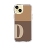 Slim Protection Case［ Original - initial two tone - D brown ］