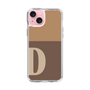 Slim Protection Case［ Original - initial two tone - D brown ］