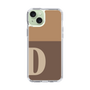 Slim Protection Case［ Original - initial two tone - D brown ］