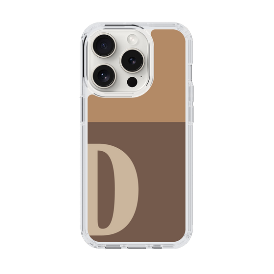 Slim Protection Case［ Original - initial two tone - D brown ］