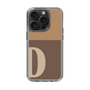 Slim Protection Case［ Original - initial two tone - D brown ］